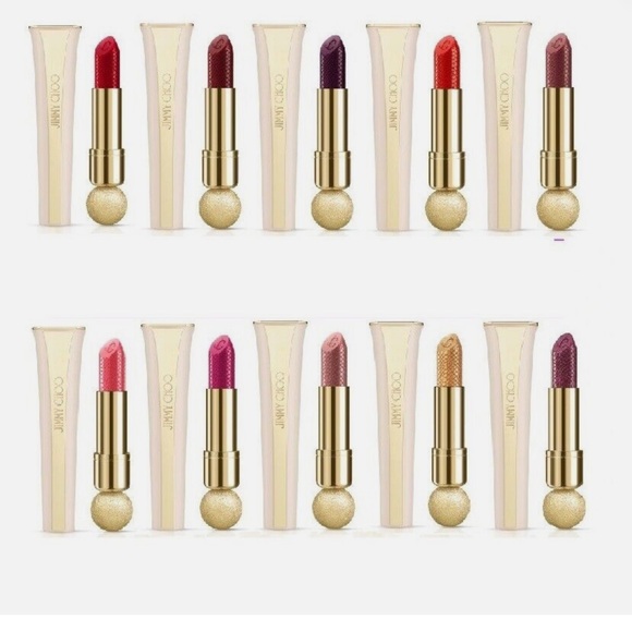 JIMMY CHOO Seduction SATIN Lip Colour Lipstick~Red Carpet 001~NIB Discontinued - Picture 8 of 11